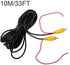Car RCA Video Extension Cable for Auto Backup Camera Monitor, 10M/32FT with Detection Wire Reverse Trigger