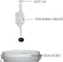 DOUDOUSUN Wires and Cables Home Brewing Airlock Carboys & Fermenters Seal Valve Fermentation Wine Making Tools Food