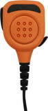Two Way Radio Shoulder Mic 2 Prong Remote Speaker Microphone with 3.5mm Audio Jack for Motorola
