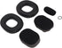 Replacement Ear Pads for Aviation Pilot Headphones - Noise Reduction Earmuffs for David Clark, Avcomm, Pilot USA, Soft