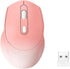Wireless Gradient Color Bluetooth Mouse, Dual Mode Rechargeable Silent Slim Laptop Mouse for Laptop, Desktop, iPad,