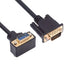 Chenyang VGA RGB 3COAX+6C 90 Degree Down Angled Extension Cable for Monitor Projector Computer