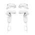 VR Cover Halo Controller Protector Set for Meta Quest 2 in Light Grey
