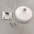 CCTV Camera Pole Mount for Dome Camera, Universal Mounting Junction Box Adapter for Duahua IP Camera