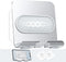 Shower Phone Holder with 2PCS Adhesive Stickers, Wall Mount Stand for Bathroom and Kitchen (Silver-Gray)