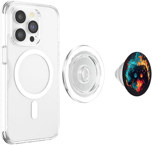 Video Gaming Controller Gamer PopSockets PopGrip for MagSafe - Funny Cool Design