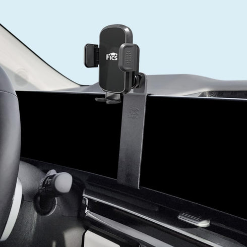 FICS Phone Holder for KIA Carnival 2025 SX, SX Prestige Trim, Customized Phone Holder for 12.3" Cluster