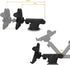 Phone Holders for Car Windshield/Dashboard, One Touch Technology Phone Stand, Universal Cradle for Smartphones