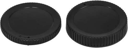 Haoge Camera Body Cap and Rear Lens Cap Cover Kit for Nikon Z Mount Camera Lens Z7II Z6II Z50 Z6 Z7 Replaces LF-N1 BF-N1