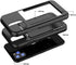 iPhone 12 Mini Case with Card Holder, Protective Wallet Case - Black, Credit Card Slot