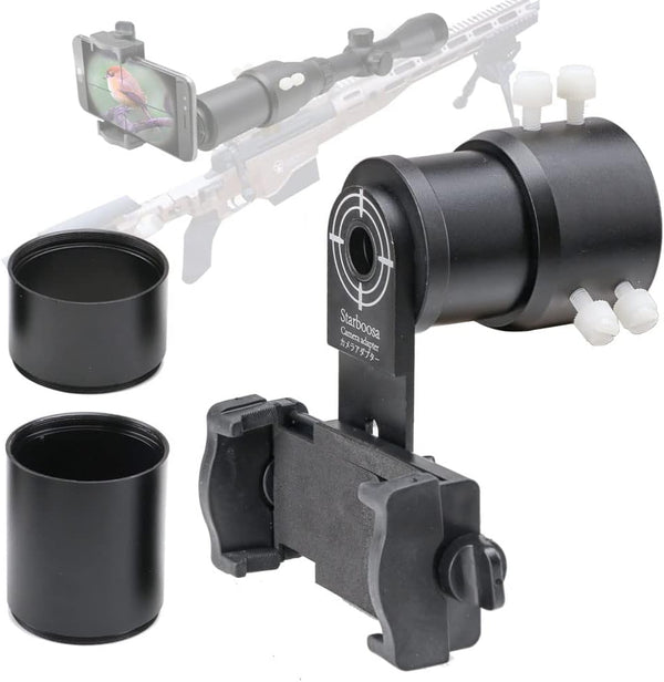 Rifle Scope Mount Camera Adapter, Smartphone Adapter for Hunting & Birding