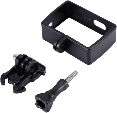 Acouto Black Portable Electronic Device Mount for Xiaomi YI 4K / 2 Sports Action Camera