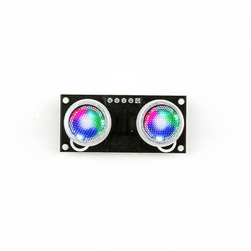 SHILLEHTEK HC-SR04 with RGB Light, Distance Obstacle Avoidance Ultrasonic Sensor for Raspberry Pi and Arduino