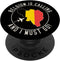 Belgium Is Calling And I Must Go, Belgium Flag PopSockets Swappable PopGrip