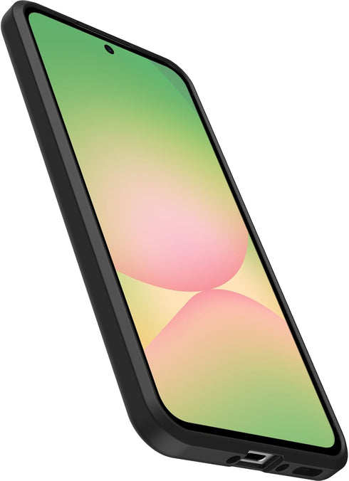 OtterBox A56 5G Samsung Galaxy React Series Case - Black, Ultra-Thin, Pocket-Friendly, Raised Edges Protect Camera