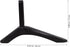 Toddmomy Adjustable TV Stand Base with Metal Bracket for Home and Office