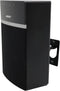 Sound Bass Wall Mount for Bose SoundTouch 10 Speaker, Black, 2.5mm Steel, Swivel +40 to -40, Tilt +3 Up, -35 Down