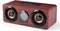 Retro Wooden 5.0 Bluetooth Speaker, Wireless Dual Loudspeakers, 10W Speaker with Superior Sound, Redwood