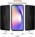 2+2 Pack Privacy Screen Protector for Samsung Galaxy A15 5G 6.5 inch, Tempered Glass Saver with Camera Lens Protector,
