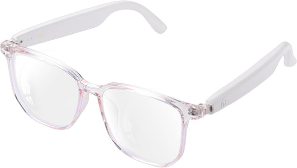 Tulbeys Smart Glasses for Women, Blue Light Filtering LensesBluetooth 5.3, Audio & Mic,