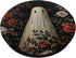 Spooky Ghost Cute Rose Flower PopSockets Standard PopGrip