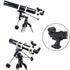 Talcope Brightness Red Dot Finderscope, Star Pointer Viewfinder Astronomical Telescope Accessories with Slide
