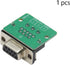 Fielect D-sub DB9 Breakout Board Connector, 9 Pin 2 Row Female Port, Solderless Terminal Block Adapter, 1PCS