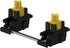 GATERON Plate Mounted V2 Stabilizer for 60% Mechanical Keyboard, Satellite Switch 7U 6.25U 2U (Yellow)