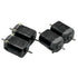 FTMSZLHYL 1PCS 6V-24V 130 12V Motor Double Shaft Motor Pentode Slotted Rotor Strong Magnetic High Speed Carbon Brush