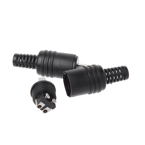 Hanzou 10 Pcs 2 Pin DIN Speaker Plug, Hifi Loudspeaker Cable Solder Connector