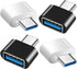 USB C to USB Adapter 4 Pack, USB Female to USB C Male OTG Adapter for MacBook Pro, Samsung Galaxy, Tablets