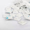 Cable Tie Mounts - Small Zip Tie Adhesive Mount, 100pcs White, 3/4in for Cable Management