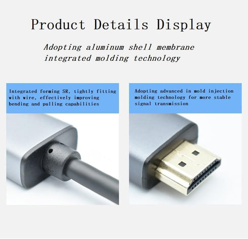 CORN 4K@60Hz PS5/4 One/360 HDMI to DisplayPort Adapter High Speed HDMI Male to DP Female Converter Cable Compatible