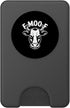 Farm Cow Humor Ranch Dairy Sarcasm Meme F MOO F Angry Cow Farm Humor Ranch Dairy Meme PopSockets PopWallet for MagSafe