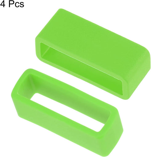 uxcell Watch Band Strap Loops Silicone for Watch Band