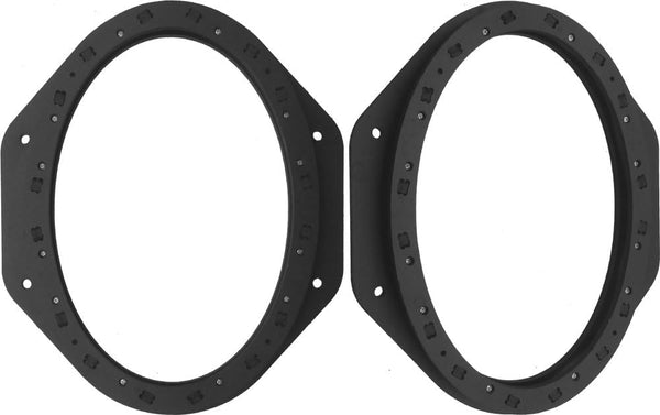 Exact Fit 6 x 9 Front Door Speaker Adapters, Fits Ford F150 Explorer Expedition - RSAK135_69-1 Pair