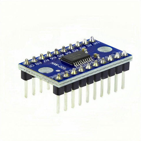 SHILLEHTEK Pre-Soldered TXS0108E High Speed 8 Channel Logic Level Bi-Directional Converter for Raspberry Pi