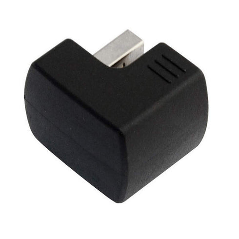 chenyang USB 3.0 Extender Adapter 2 Pack, 180 Degree Angled Male to Female Data Transfer Charging Adapter