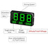 C60/C60S/C80/C90 (C80-1) KingNeed Original Universal GPS Head Up Display Speedometer Odometer Car Digital Speed Display