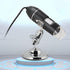 USB Microscope, 1600X Digital Electron Microscope USB Video Camera, 2MP with 8 LED, Macro Lens, High Speed DSP