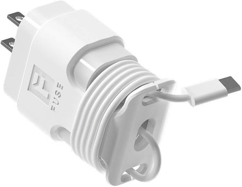 Snap Back Charger Winder for Apple 20W/18W USB-C Chargers, Travel and Cable Management
