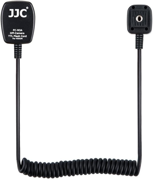 Flash TTL Cord JJC Off-Camera Flash Hot Shoe Cord for Nikon Z5 Z6 Z7 D6 D5 D780 D850 D810 D750