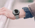 Dsytom Compatible with Samsung Galaxy Watch 42mm Band, 20mm Jewelry Watchband & Bezel Ring Cover (Silver)