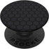 PopSockets PopGrip: Swappable Grip for Phones & Tablets, Matte Black Honeycomb Pattern Hexagon Cell Phone Case Gift
