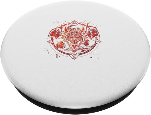 PopSockets Standard PopGrip for RPG Fantasy Role Playing Game, Roll for Initiative