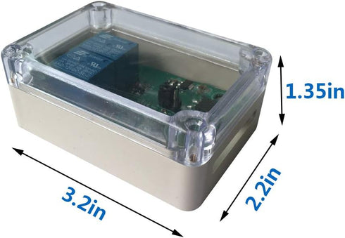 DSD TECH 2 Channel Bluetooth 4.0 BLE Relay Module for iPhone and Android (12V)