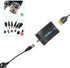 Tiiyee 1080P AC1420 BNC to HDMI Converter Adapter Female CVBS BNC HDMI Connector Coaxial Composite Transfer Analog