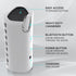 Protective Carrying Silicone Case for Sonos Roam 2 / Sonos Roam Wireless Portable Bluetooth Speaker, White