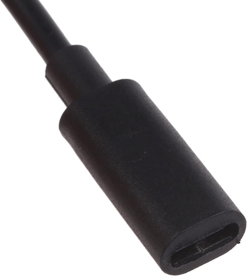 Vugyue 4 Black Power Switch USB C Male to Female Type C Extension Cable, Extension Cable Inline On/Off Switch for Power