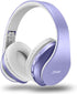ZIHNIC Bluetooth Headphones Over-Ear, Foldable Wireless and Wired Stereo Headset, Micro SD/TF, FM for Cell Phone, PC